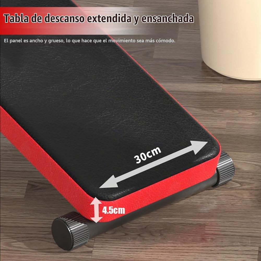 Banco Musculación,Banco Gimnasio,Banco De Entrenamiento Plegable Para Todo El Cuerpo,Plegable Para Ahorrar Espacio,Adecuado Para Gimnasio En Casa y Sala De Fitness,Capacidad De Carga200kg