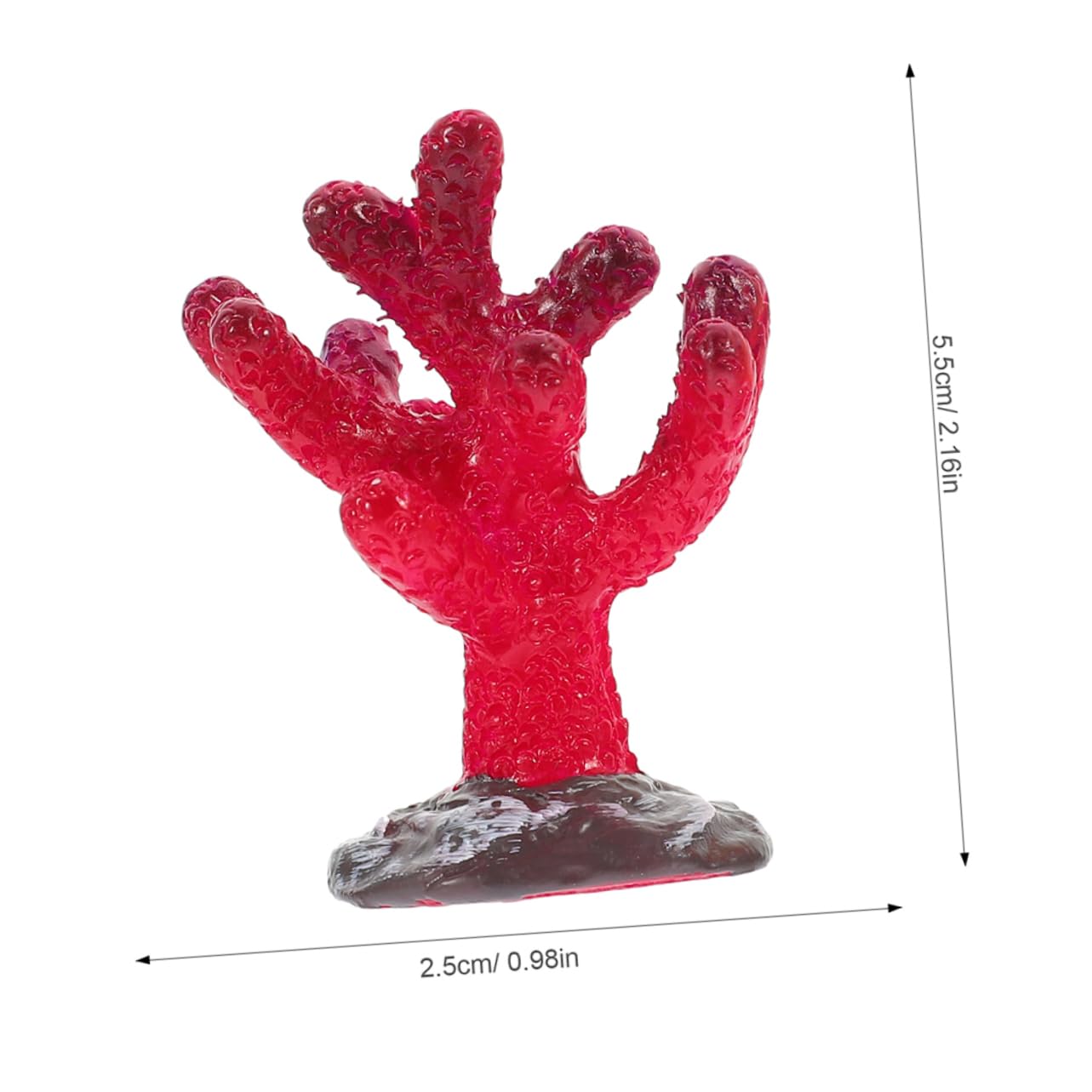 VICASKY 10Pcs Artificial Coral Decor for Aquarium Vibrant Resin Fish Tank Decorations Safe Easy to Maintain for Underwater Landscaping Random Styles for Unique Aquatic