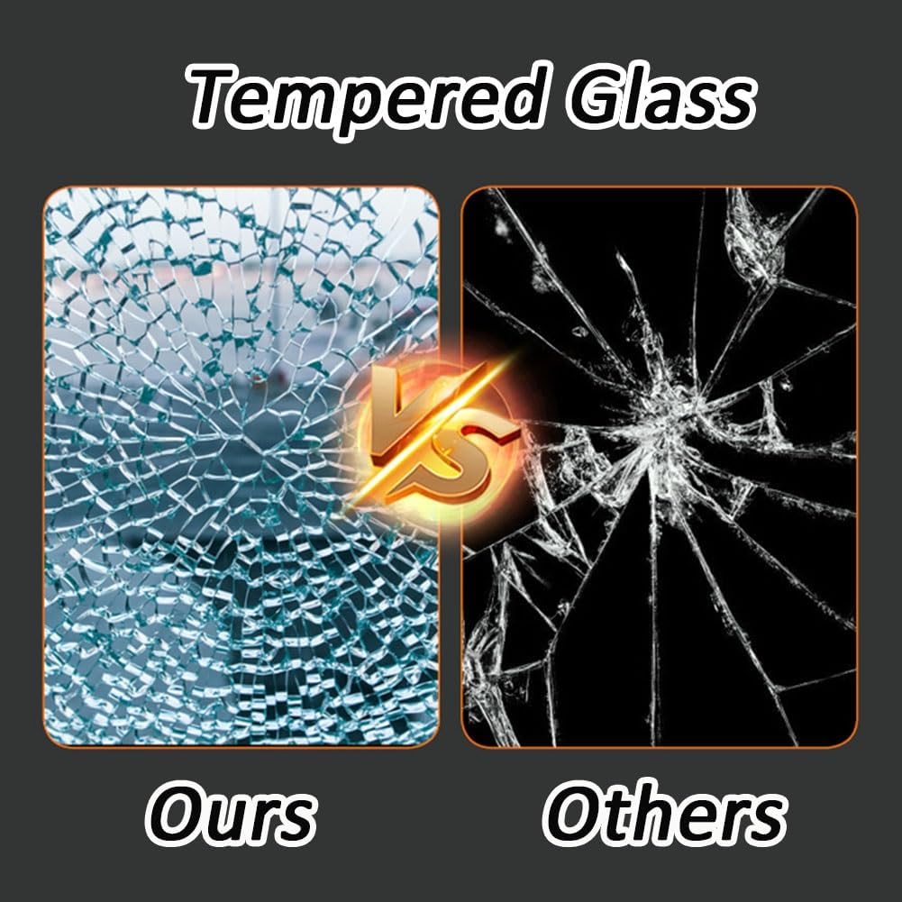 Tempered Glass Table Top, Round Clear Glass Table Surface, Glass Table Tops for Replacement, Tabletop Protector, Patio, Dining(28cm)