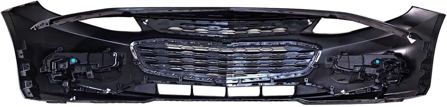 Front Bumper Fit for Chevy Malibu 2016-2018, Complete Front Bumper W/Valance Grille Fog Trim Kit