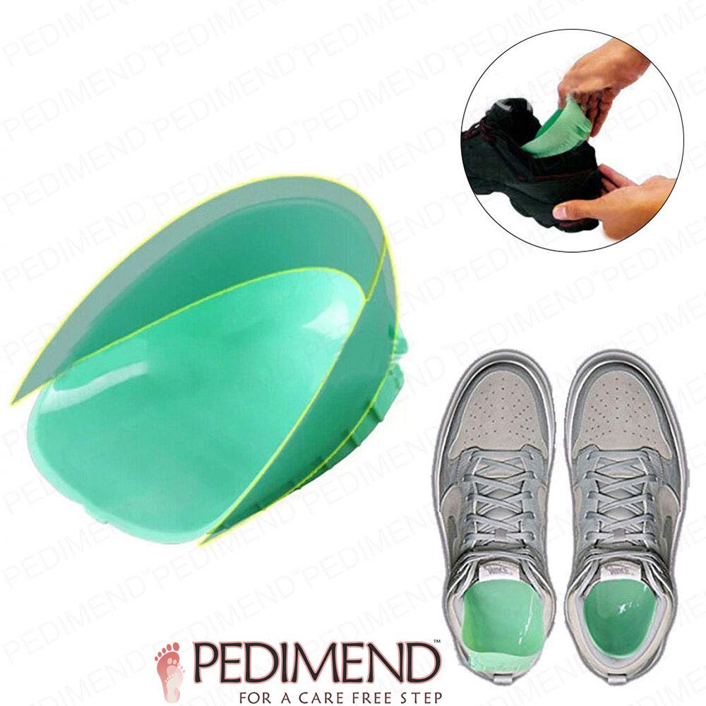 Doppio strato ammortizzante tallone Pedimendtm tallone per tendinite, rilievi del tallone ideali per fascite plantare, alleviare la fascite plantare e di Achille, ridurre dolore al tallone