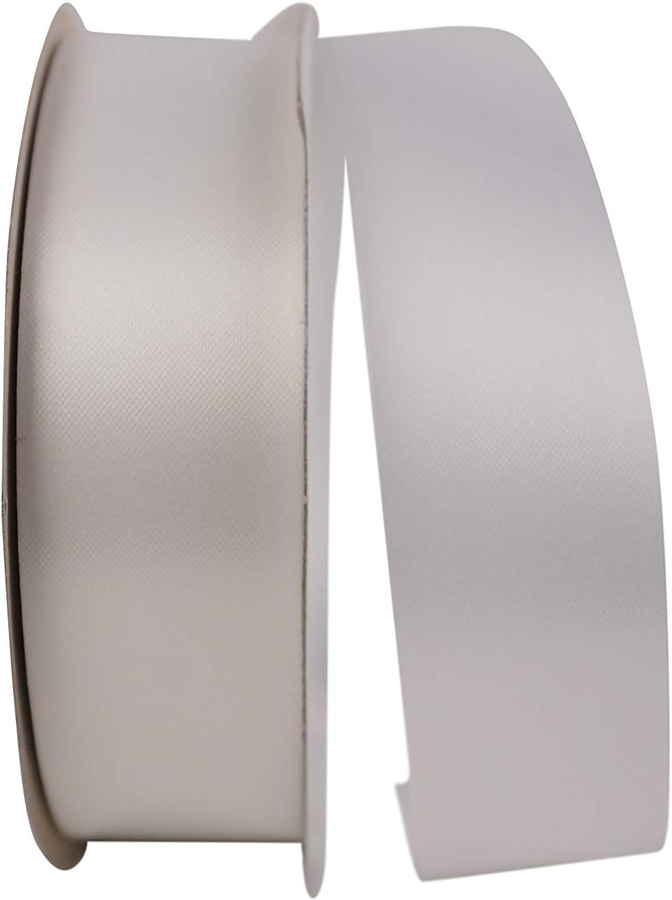 Reliant Ribbon Embossed Polypro Florentine Rd Ribbon, 1-3/8 Inch X 100 Yards, White