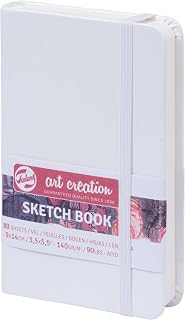 Talens Art Creation Sketch Book, White, 3.5 x 5.5, 80 sheets (9314101M)