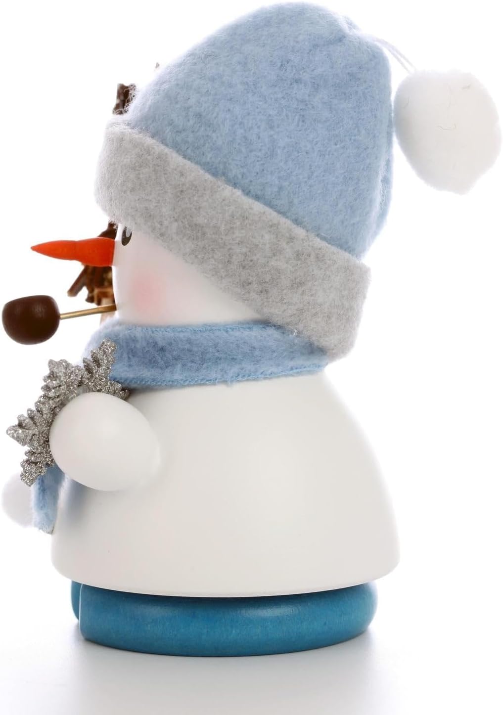 German Incense Smokers Snowman 'Frosty' - 9cm / 4 inch - Christian Ulbricht