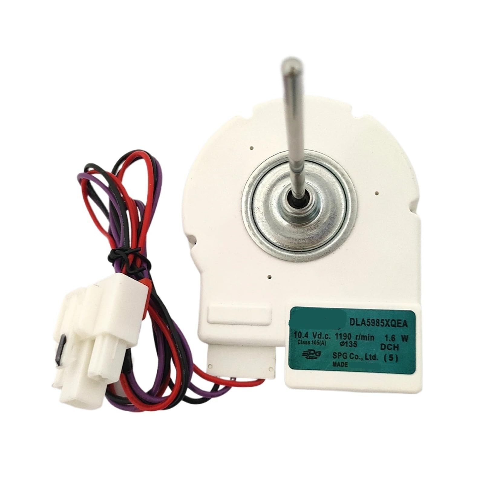 Motor De Ventilador De Refrigerador Compatible Con Midea, 1.6 W, DLA5985XQEA