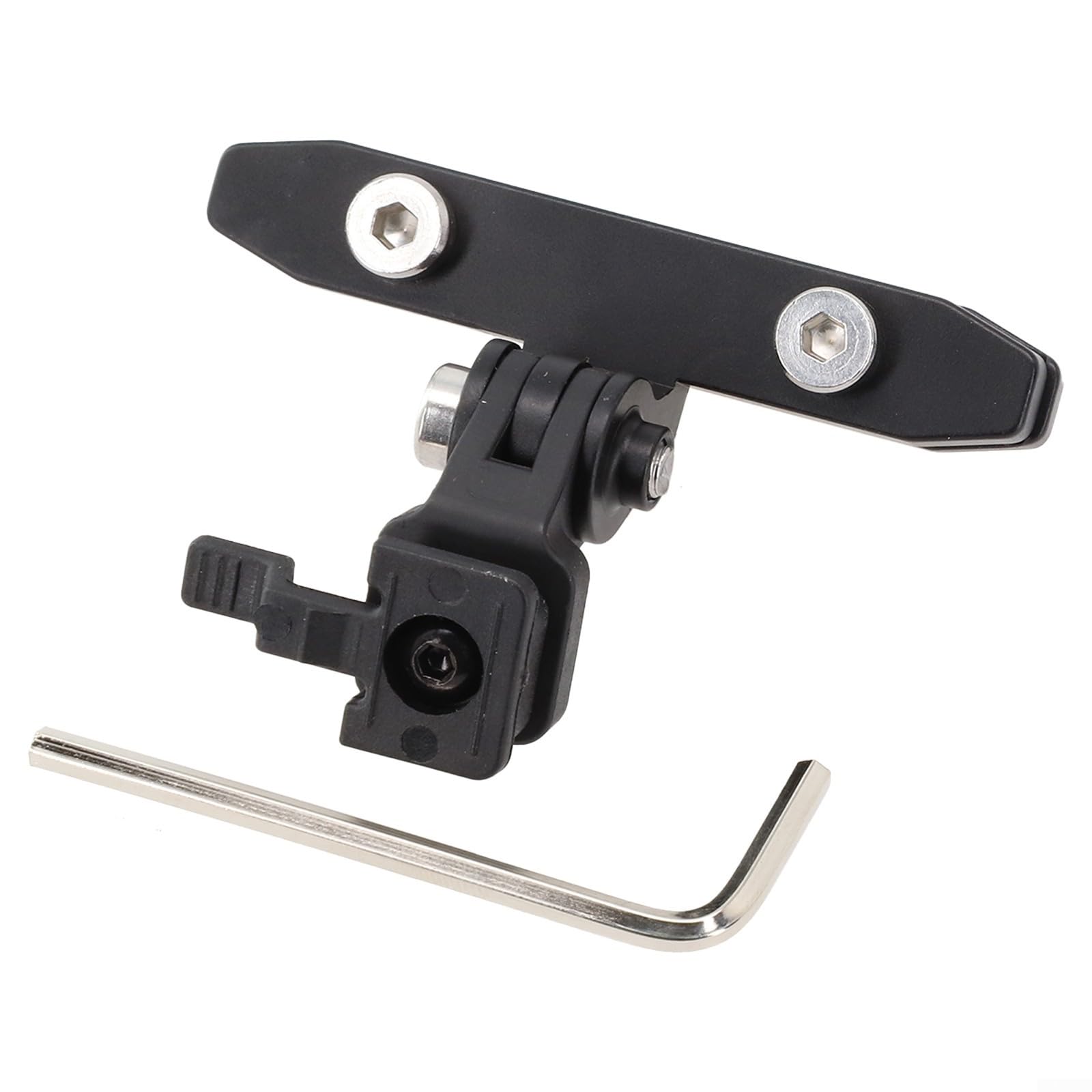 Para Trek Bontrager Soporte de luz de sillín de bicicleta, soporte de luz delantera de aleación de aluminio, accesorios de soporte de luz trasera montado en el asiento de bicicleta