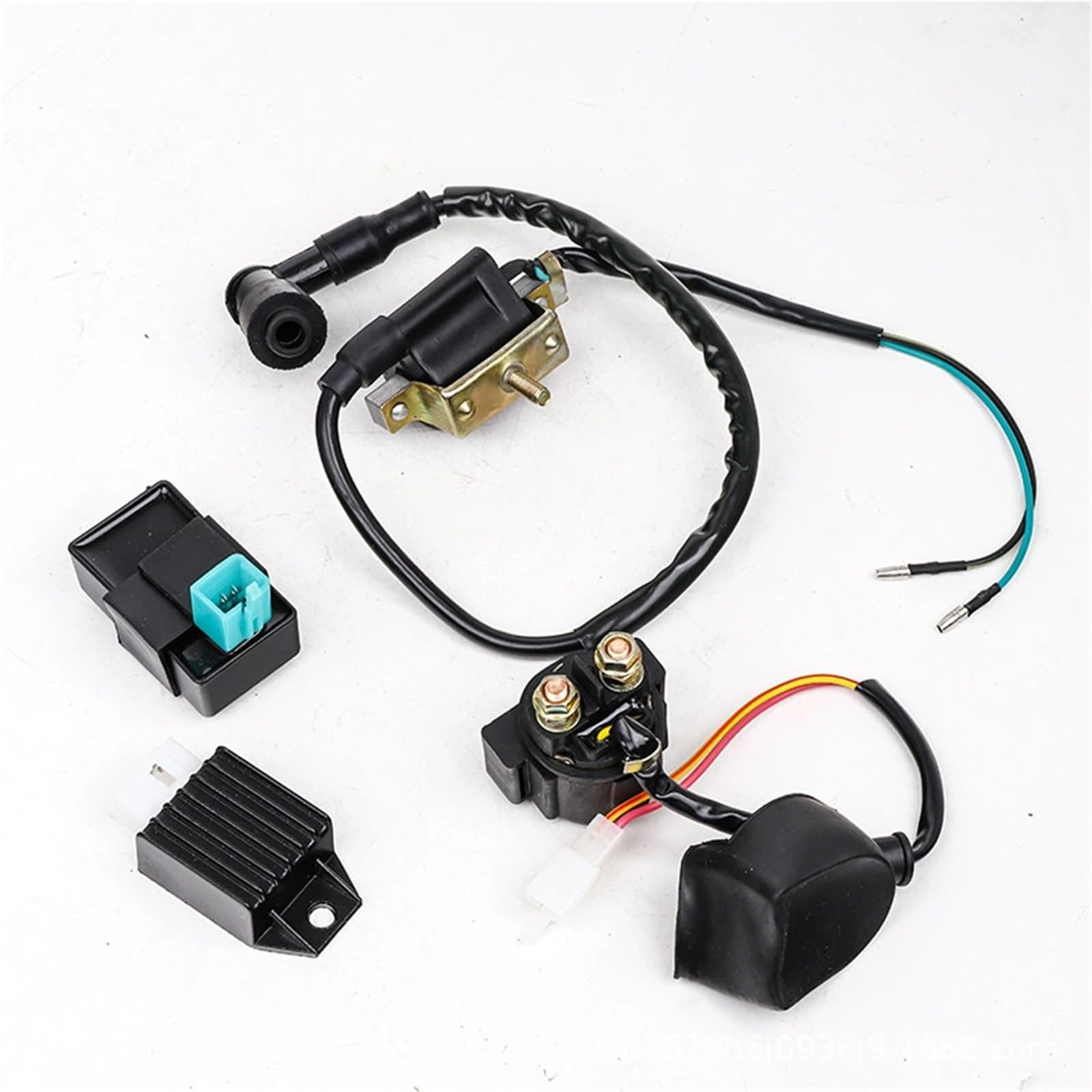 CDI de Motocicleta Accesorios para Motocross ATV 50-110CC Paquete de Alto Voltaje Relé Encendedor Regulador Dispositivos eléctricos Accesorios para Motocicletas CDII