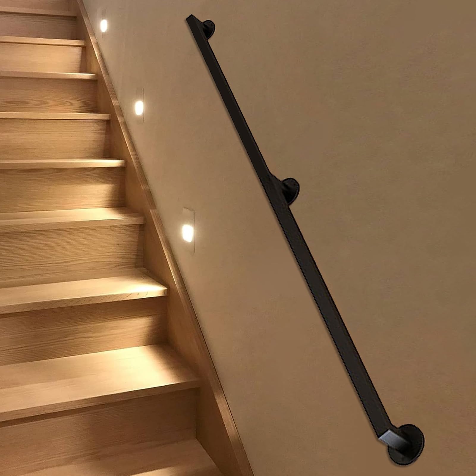 Rampe d'escalier extérieur et intérieur pour sécuriser les marches de votre maison