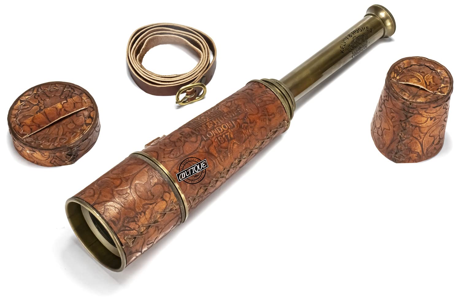 Amazon.co.jp: Vintage Brass Telescope Spiglass Marine Binoculars