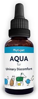 Phytopet Aqua | 30ml | 100% Natural Herbal Remedy | Aids With Urinary Discomfort, Cystitis, UTI For Dogs, Cats, Horses, Pets |