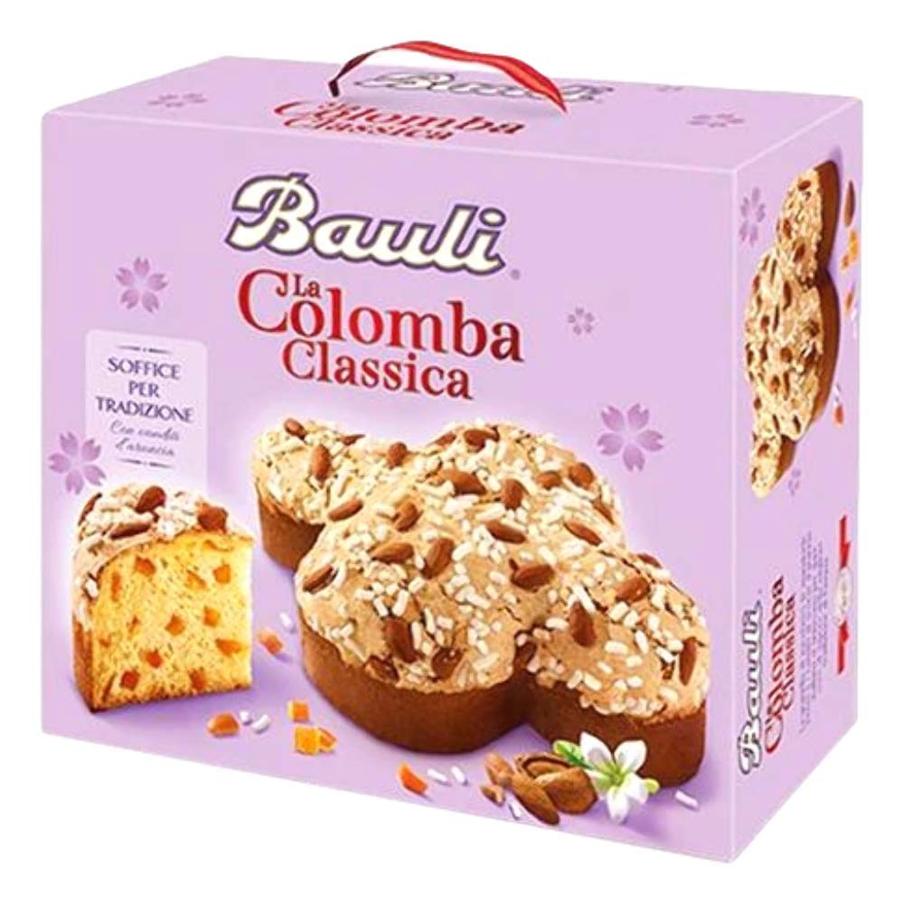 Bauli Colomba con Croccanti Mandorle / Italienischer Oster- Hefekuchen 750 gr.