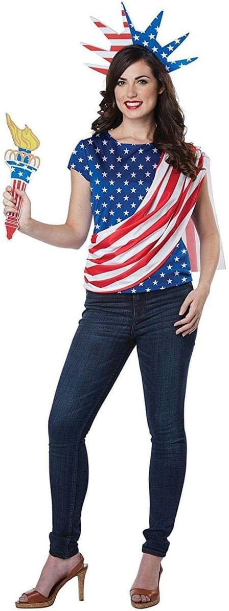 California Costumes womens MISS INDEPENDENCE Costume Set (pack of 1)
