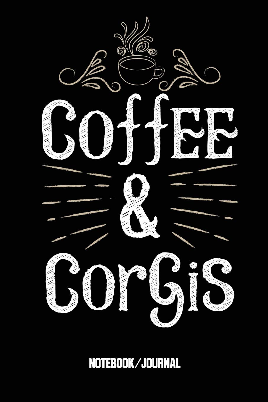 Coffee & Corgis Notebook/Journal