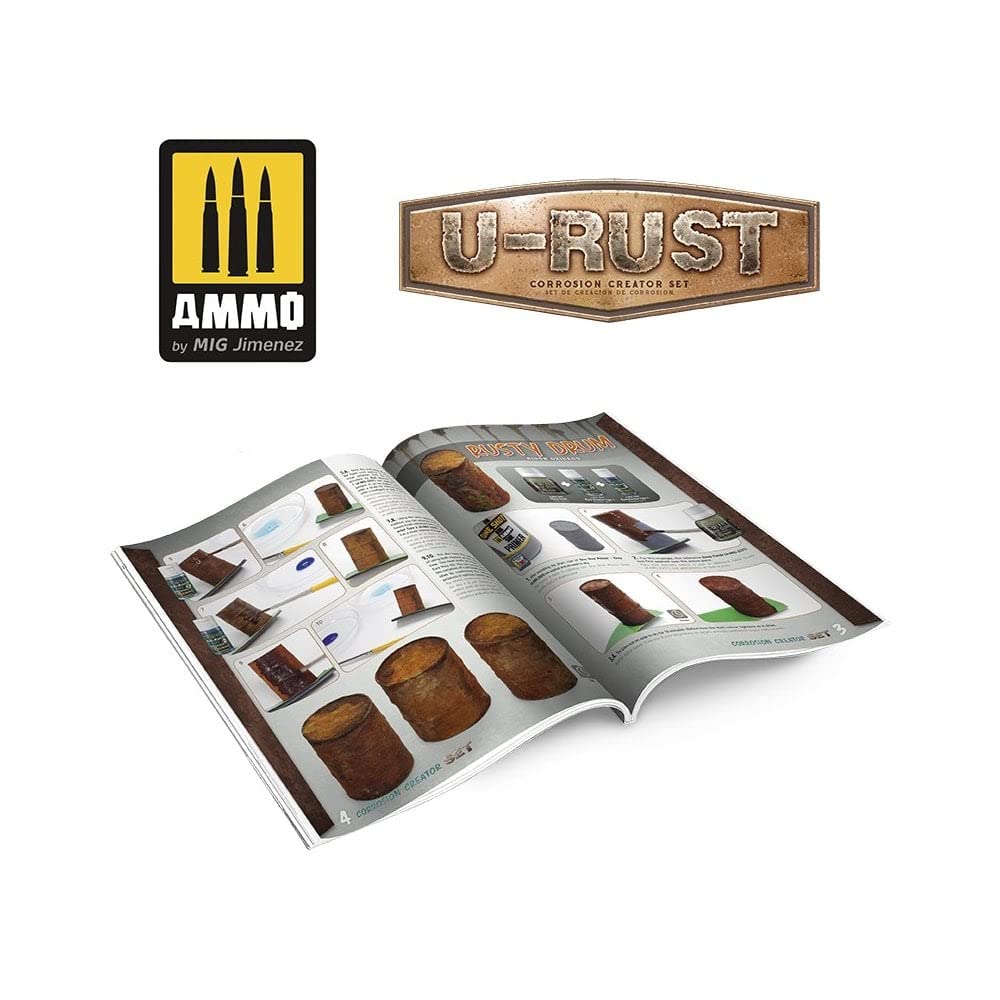 Ammo by MIG U-Rust Corrosion Creator Color Set : Amazon.com.au
