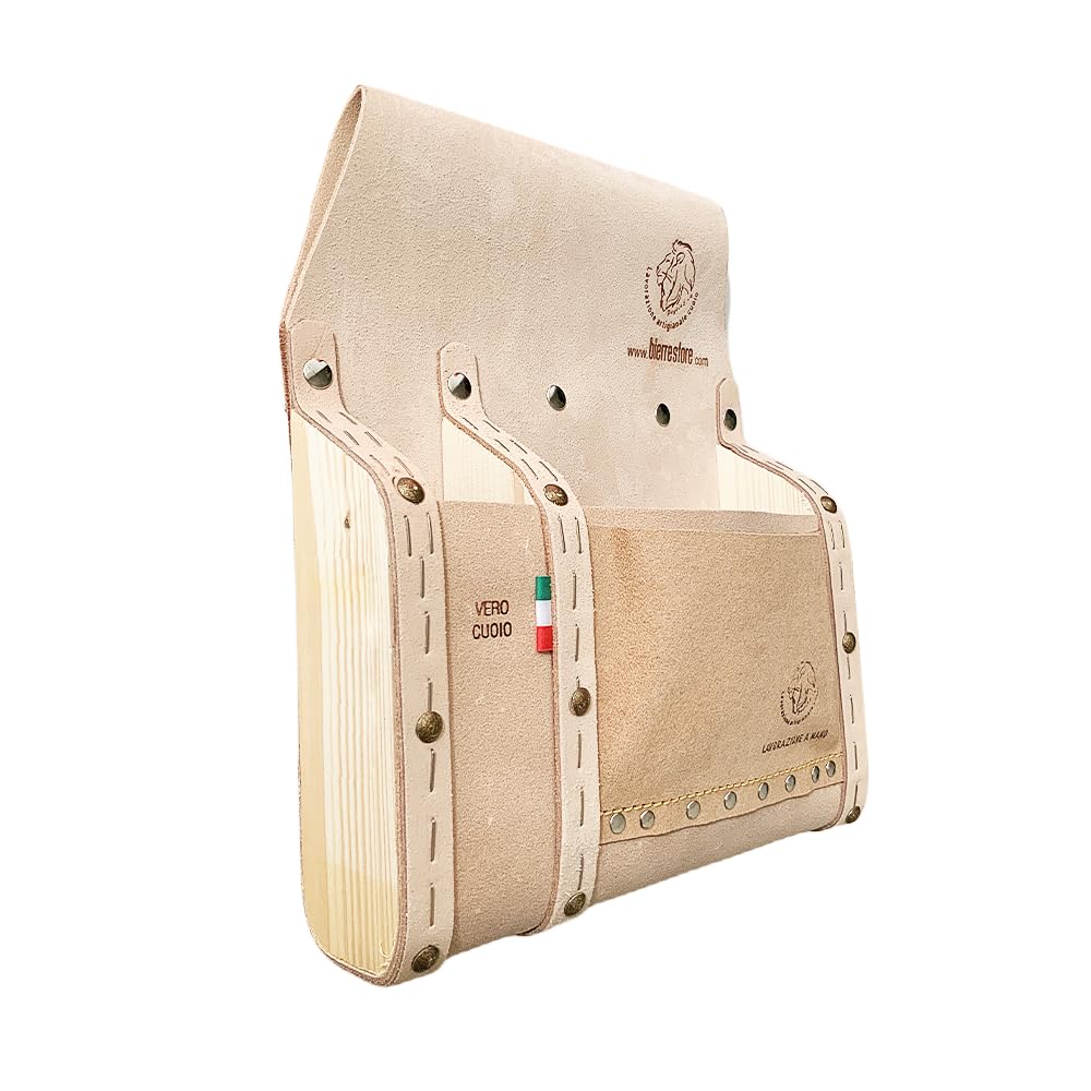 BORSA DA CARPENTIERE IN CUOIO PORTATTREZZI MADE IN ITALY ARTIGINALE