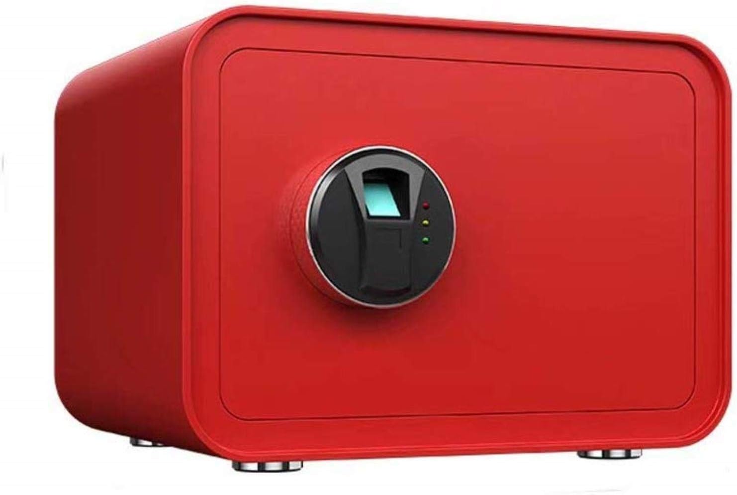 10kg Household, Push Cabinet High Security Steel Valve Anti-Theft Small * 25cm Safe, Black strongbox