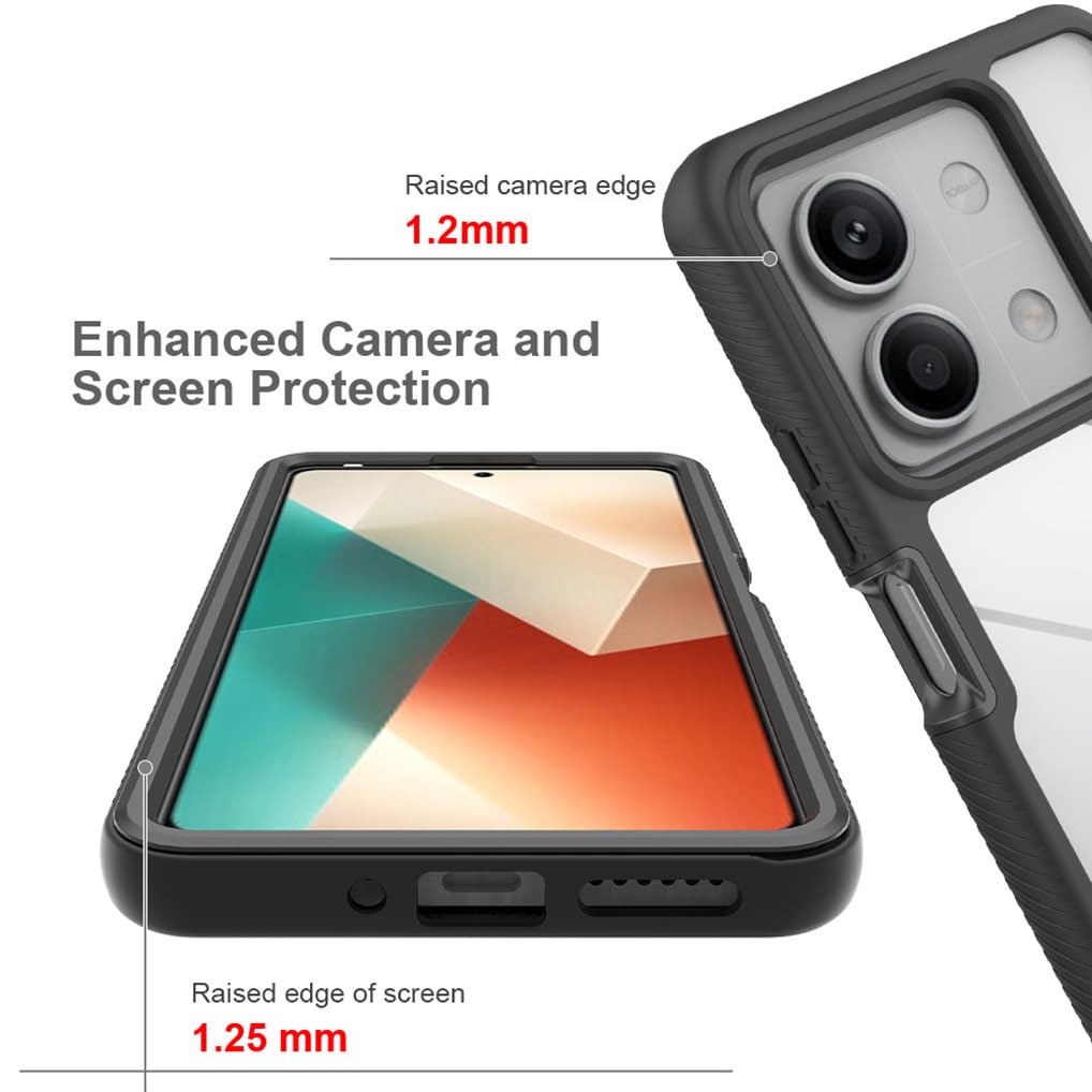 Custodia traslucida per Xiaomi 13 Ultra 5G, [retro in PC rigido