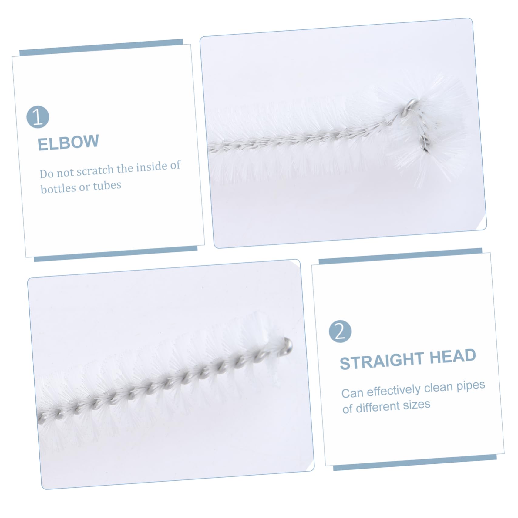 Healeved 9stücke Teiliges Set Reinigungsbürsten Für Flaschen Und Praktische Haushaltshelfer Effektiven Reinigen Von Rohren Und Flaschen Langlebig Und Schonend Für Oberflächen