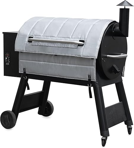 Stanbroil Manta aislante para parrilla Traeger 34 Series y Texas Grill, mantiene un mejor control de temperatura, usa menos combustible y pellets