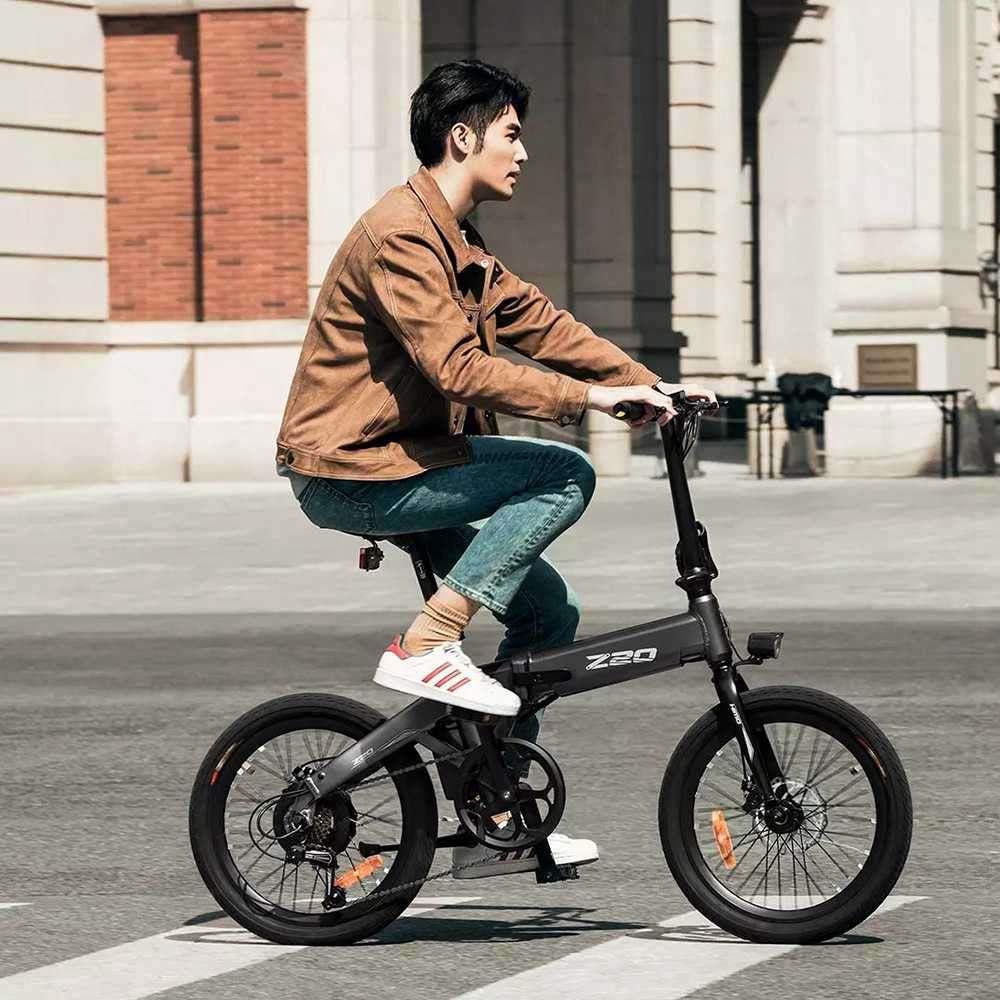Bicicletta Elettrica Pieghevole HIMO Z20 con Pedalata Assistata, 250W  Motore,Massima Velocità 25km/h,Batteria Rimovibile,20 Pollici Pneumatici,6  velocità Shimano,Display Intelligente,Doppio freno : Sport e tempo libero