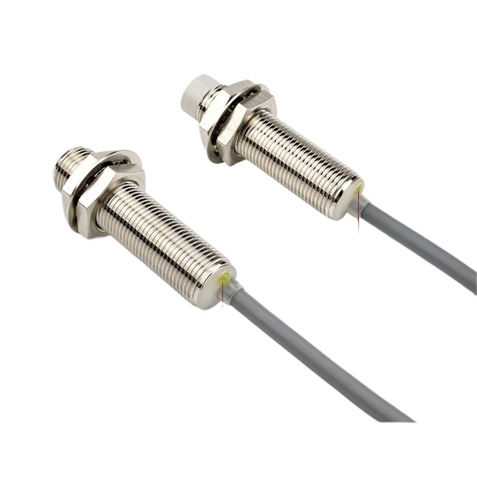 Capteur de proximité M12 à trois fils NPN NO 24v 12MM, interrupteur de capteur métallique, bouclier à bande étanche et résistant à l'huile(Non-F 10mm NPN NO)