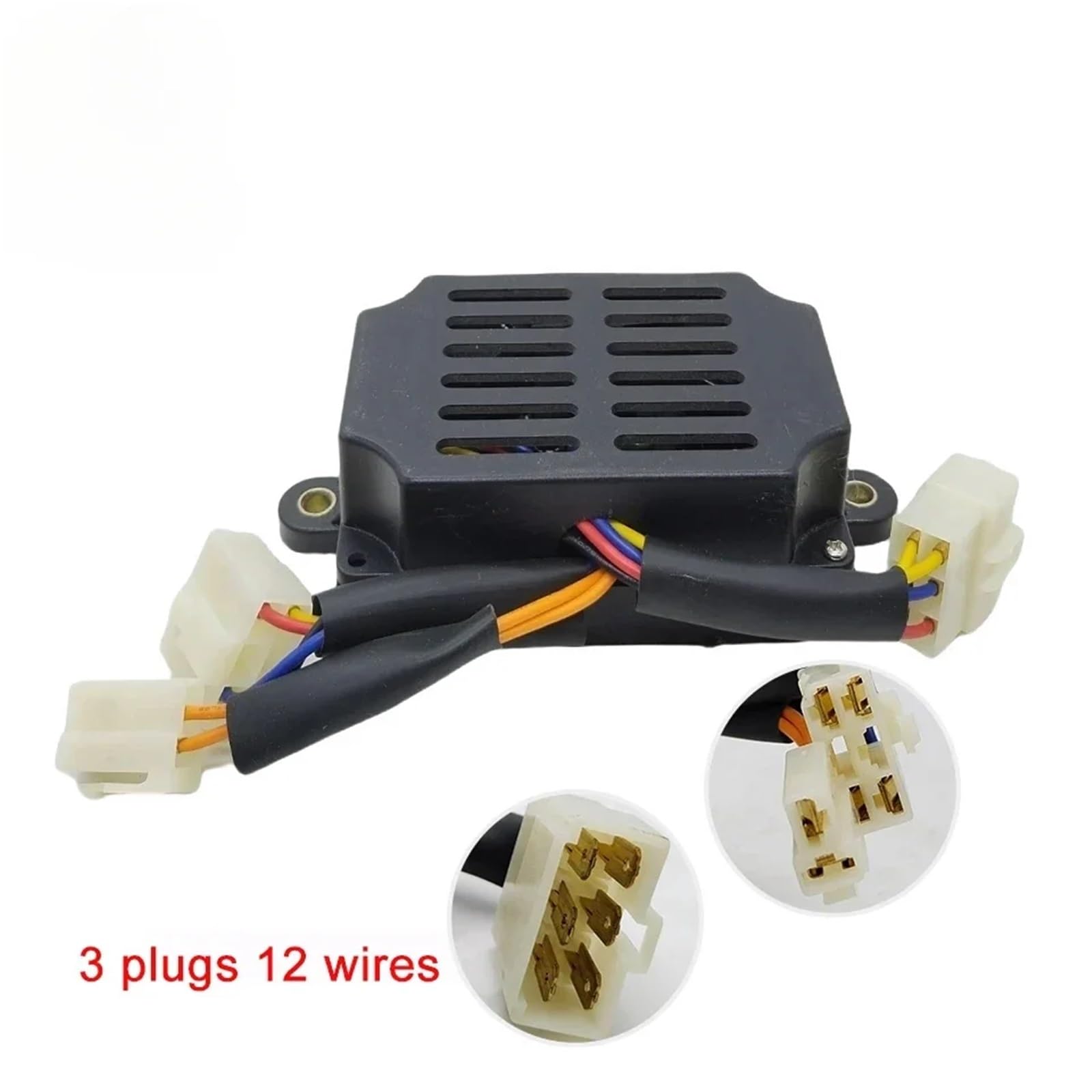 AVR HJ-5K25DH-6 Generator spawalniczy 5 kW, automatyczny regulator napięcia, stabilizator lutownicy, 14 przewodów (3 wtyczki 12wires)