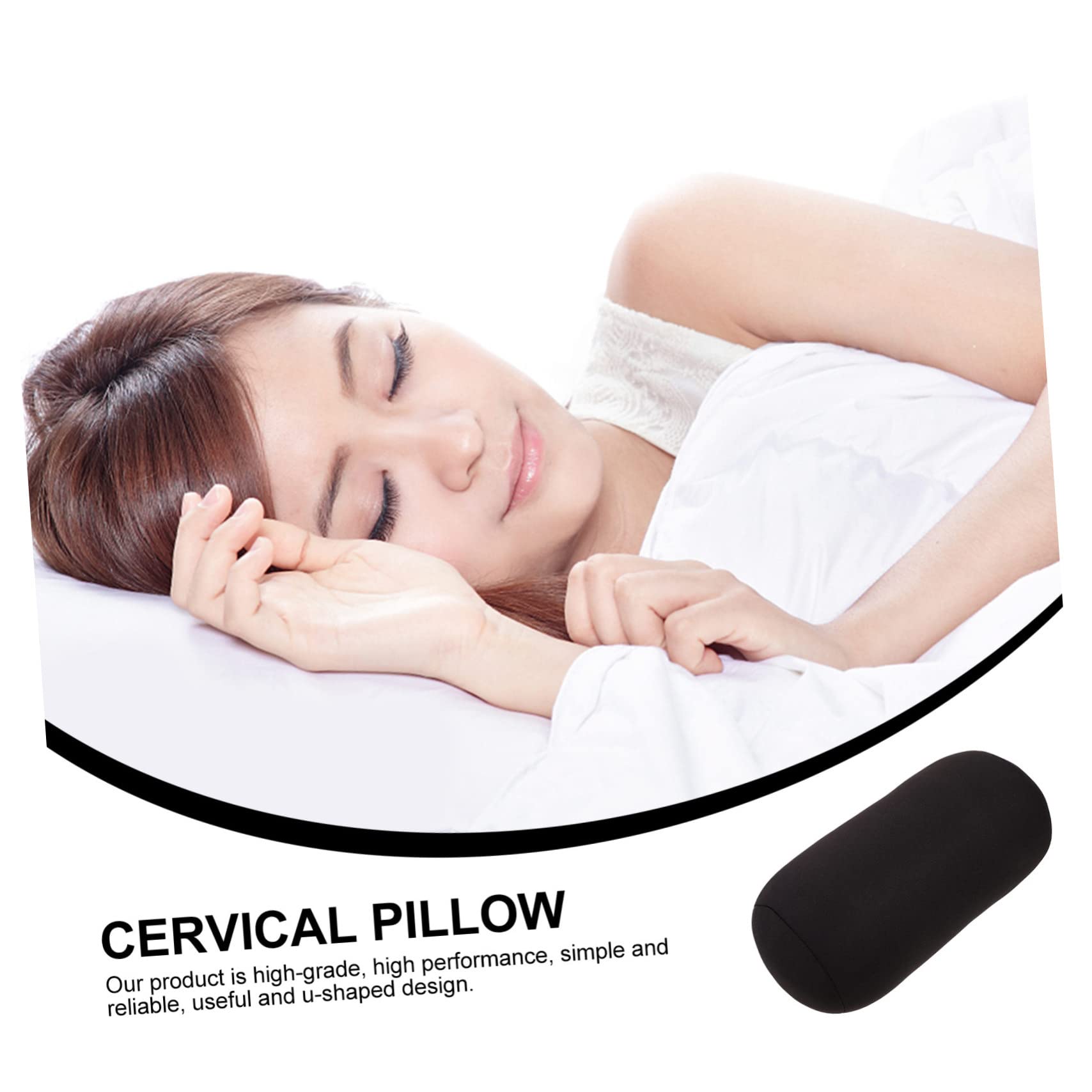 Amosfun 2stücke Nackenstützkissen Hochwertigem Schaumstoff Ergonomisches Design Für Optimalen Schlafkomfort Für Hause Büro Und Unterstützt Die Halswirbelsäule