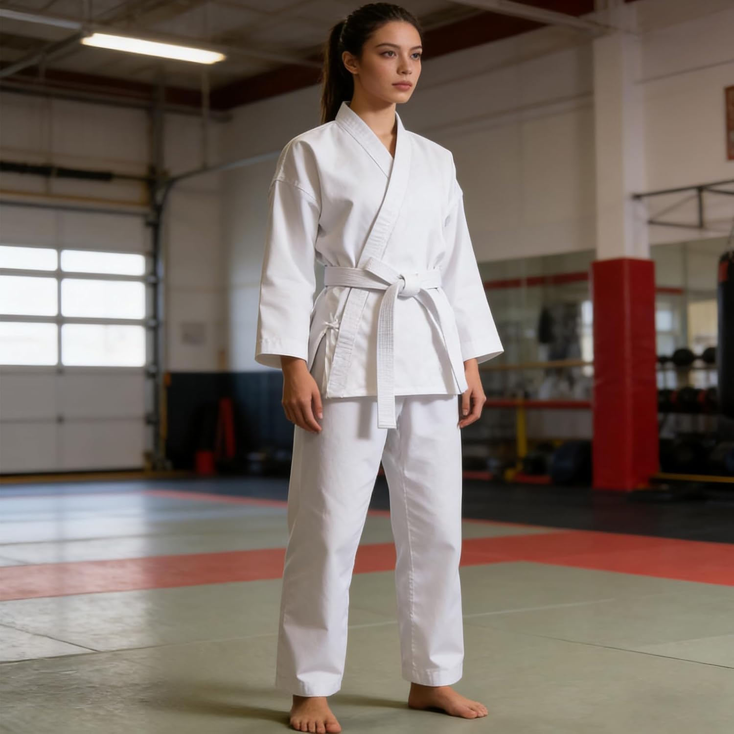 Professional Karate Uniform Taekwondo Training Suit Adult Karate Gi Set for Developing Taekwondo Techniques Practice