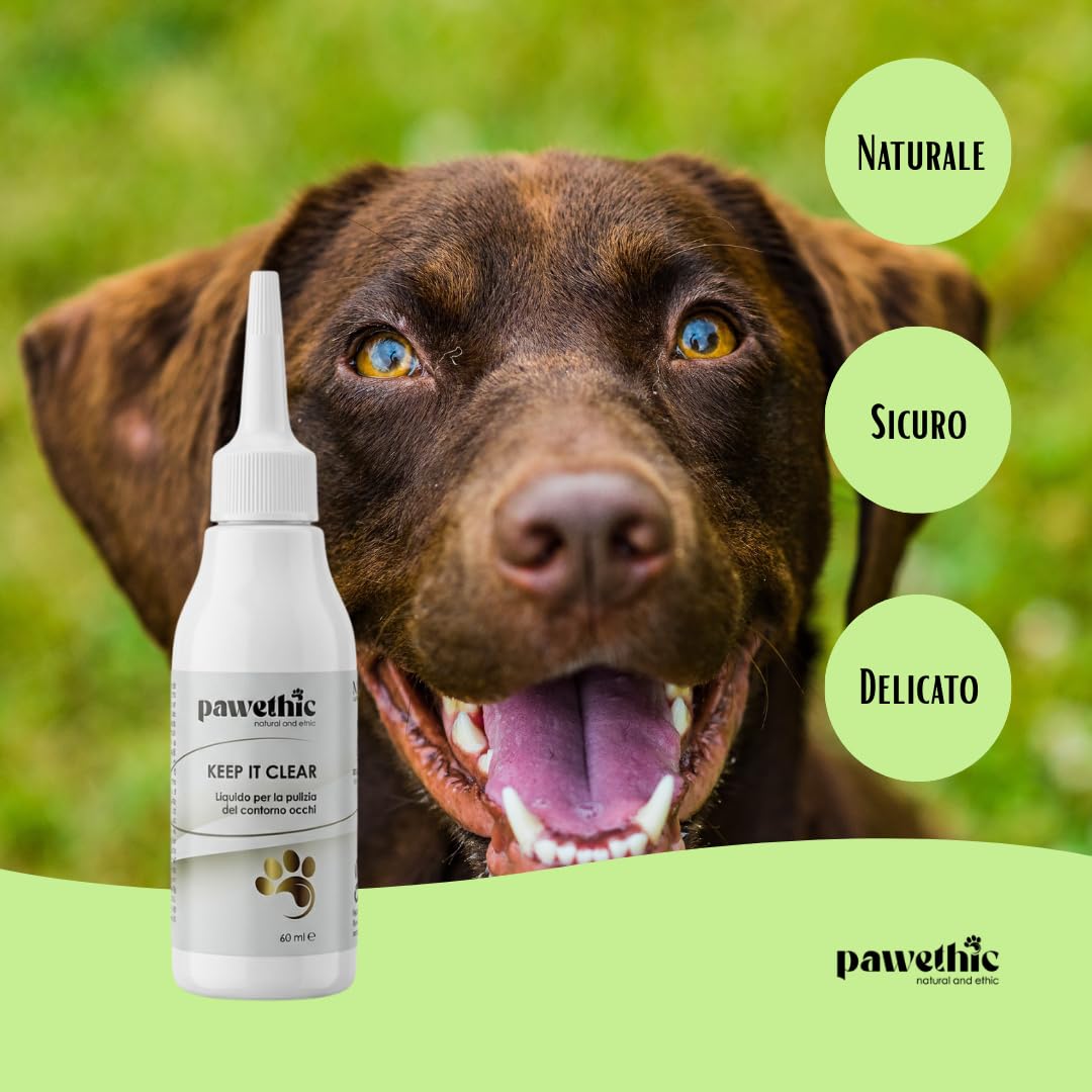 Pawethic Keep it fresh additivo per l'acqua per una corretta igiene orale negli animali- scioglie placca e tartaro - 250ml