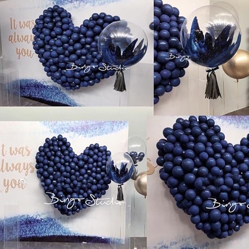 Palloncini blu blu da 100 pezzi, palloncini da 20