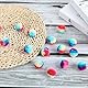 Bremorou 30 Stück Filzbälle Katzen Kleine Plüschbälle Regenbogen Katzenspielzeug Bälle Katzenbälle, Spielball Katzen, Bunt Katzenball, Weiche Katze Bälle, Interaktives für Haustierkatzen