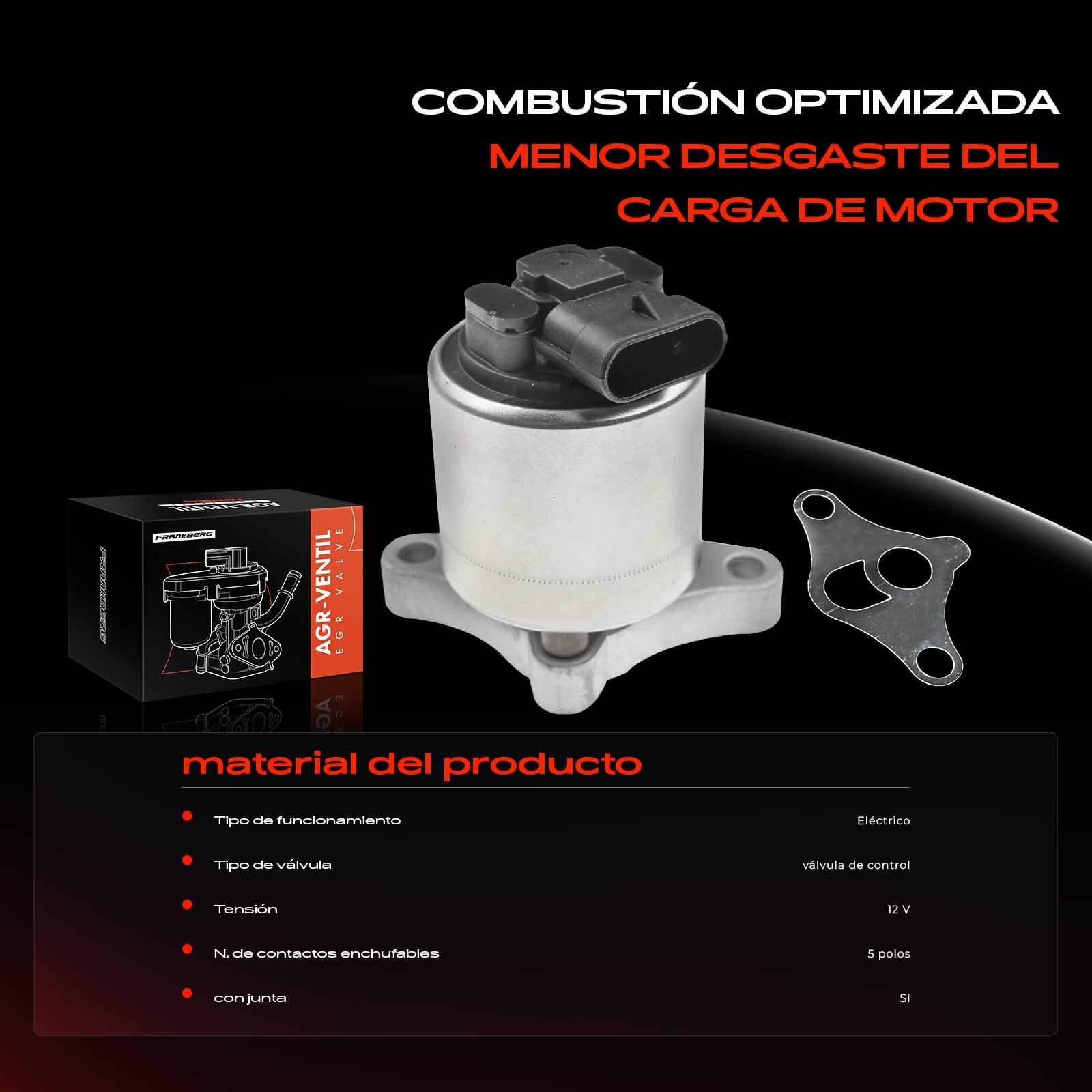 Válvula AGR para radiador de escape para Astra G Combo Corsa C Meriva Tigra Twintop Vectra B C Zafira A Astra 1995-2014 851038