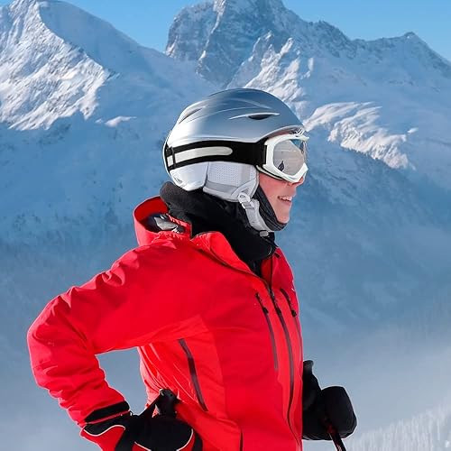 Miniatura 114 de OutdoorMaster - Gafas de esquí/snowboard para hombres, mujeres y jóvenes, 100% protección contra rayos ultravioleta, para usar sobre los anteojos