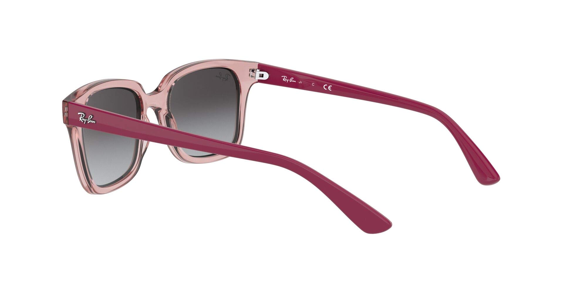 Ray-Ban RJ 9071S Dzieci uniseks Okulary przeciwsłoneczne PINK/DARK GREY SHADED 48/18/130