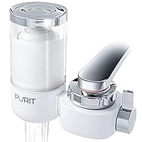 PURIT Filtro acqua rubinetto - Riduce con efficacia cloro, calcare e il 99,99% dei batteri