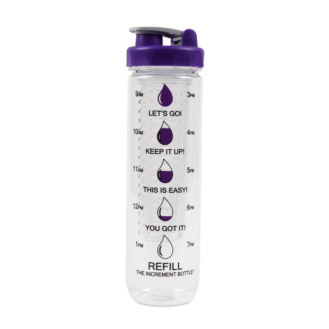 The Increment Bottle Polygon Infuser (Single Pack, Purple) [Energy Class A]