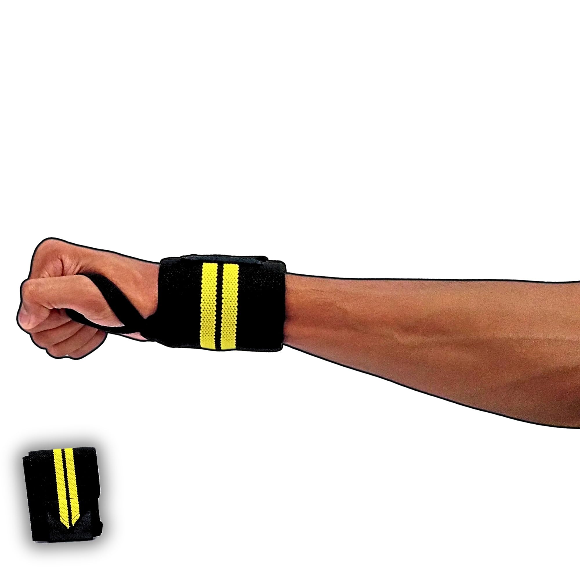 Muscle Drago - Wrist Band for Home & Gym Workout Wrist Straps for Men | Protection Strap for Workout | Supporter wrap for bone and Joint Protection | Lift Heavy and Safe-image-15