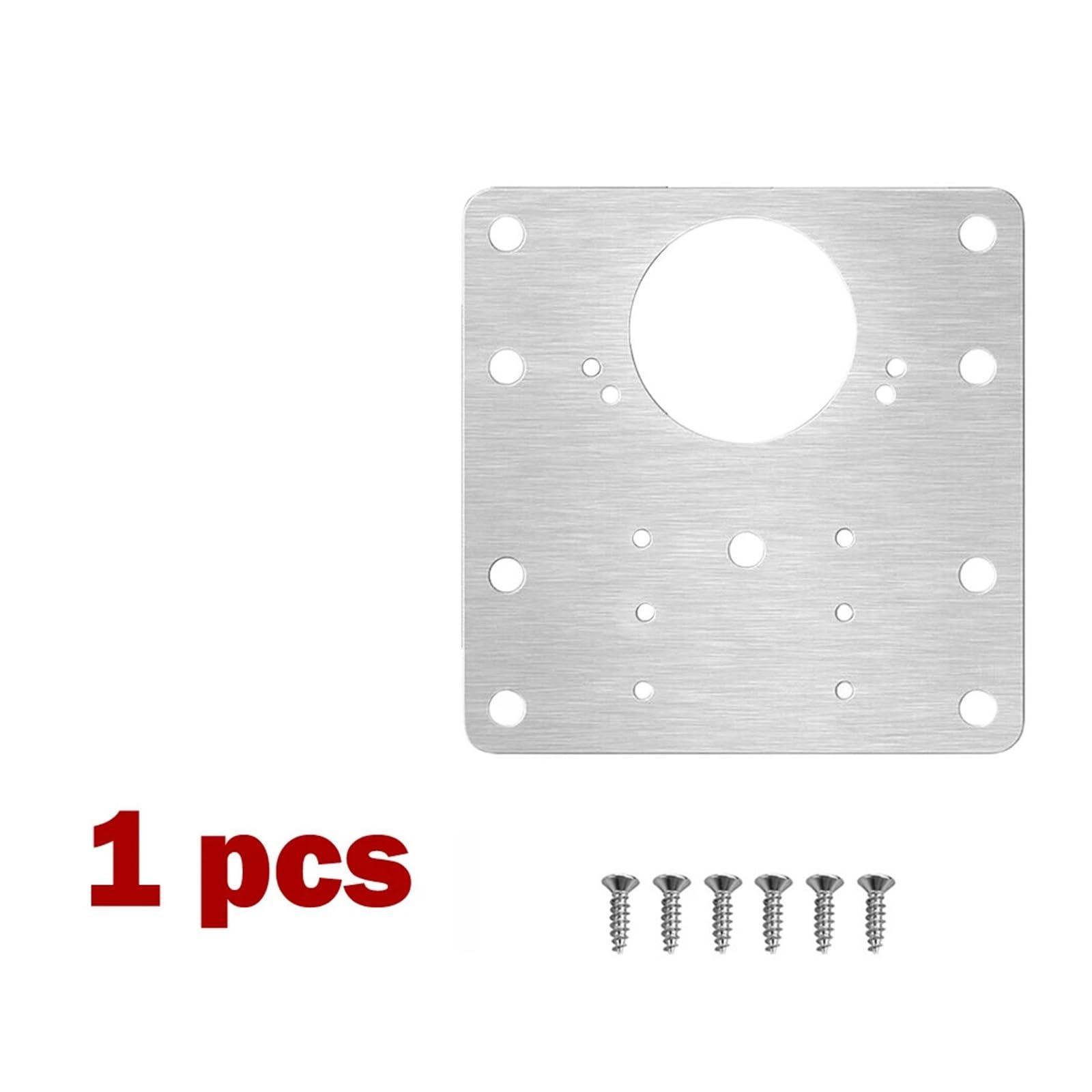 1/2/4/10Pcs Cabinet Hinge Repair Tool Plate Close Hinges Kitchen Cupboard Door Fixing Hinge Repair Plate Furniture Hardware Part (Color : 1pcs)