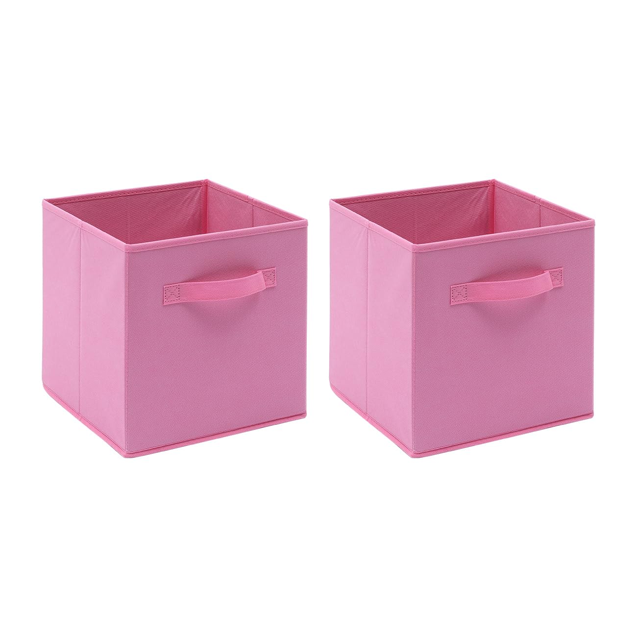 BonChoice Foldable Storage Cube Box (2, Pink, 30x30x30cm) — image 1