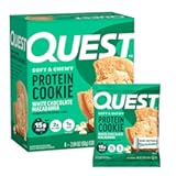 Nutrition White Chocolate Macadamia Protein Cookie, 15g Protein, 1g Sugar, 2g Net Carbs, Keto Friendly, High Protein, Low Carb; 4 Count