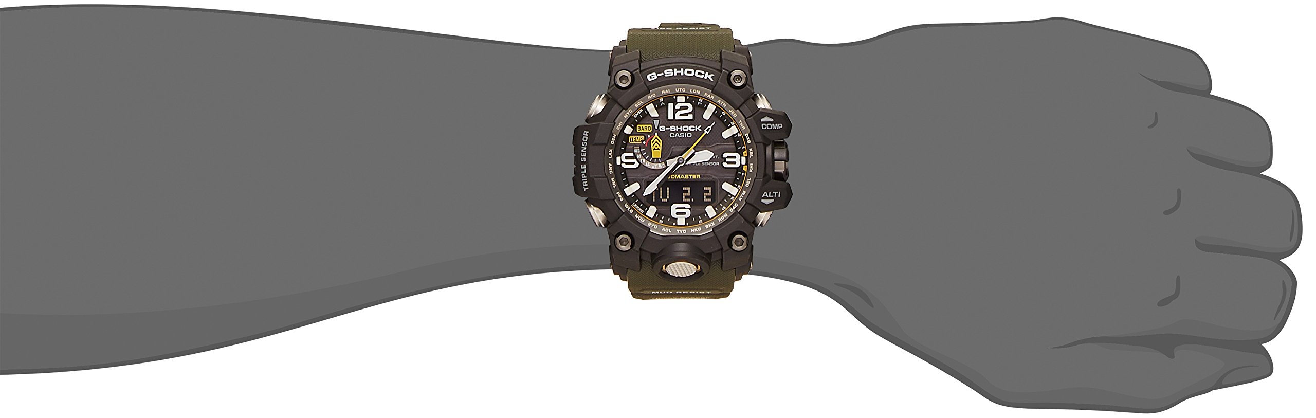 CASIO G-Shock MUDMASTER Mens Japan Import GWG-1000-1A3 product thumbnail 7