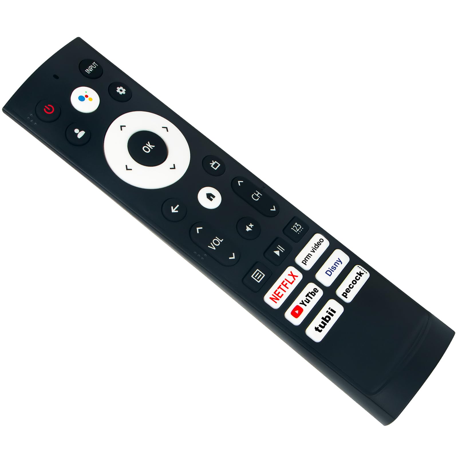 Amazon | ERF3V90H マイク付き交換用音声リモコン Hisense Android TV