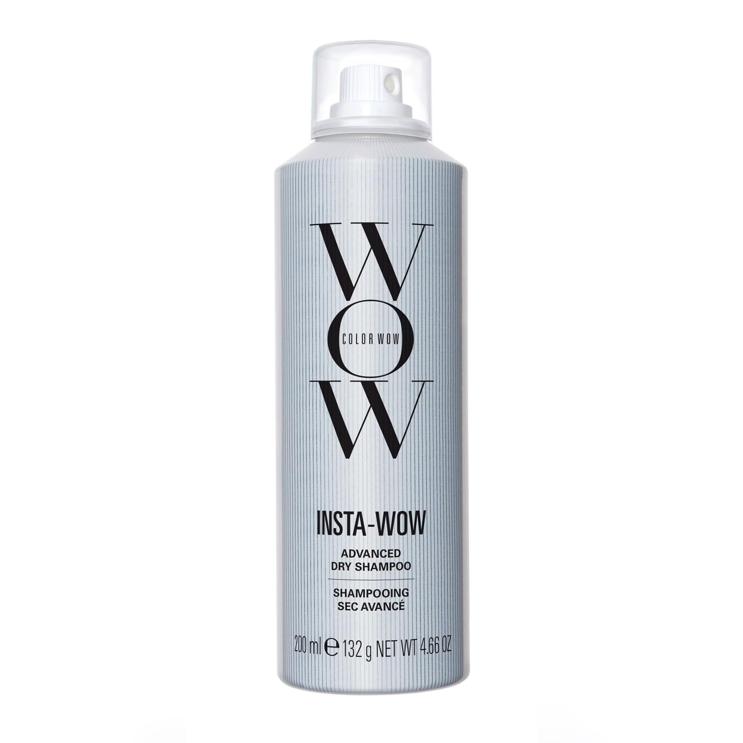 Color Wow, Insta-Wow, Shampoo Secco Detergente e Rinfrescante senza Residui Bianchi, Tecnologia Active Cleansing e Amido Ultra-Fine, Per Tutti i Tipi di Capelli, 200ml