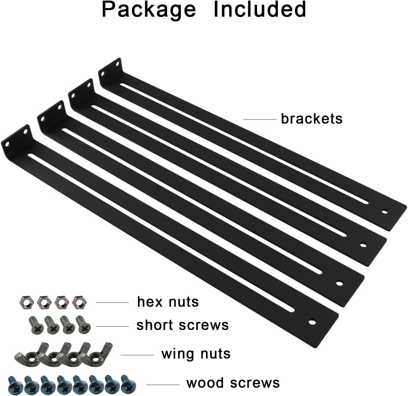 Drawer Repair Kit, Furniture Repair Accessory Bracket Middle Mount to Reinforce and Repair Breakage, for Wood/Particleboard/MDF Chest of Drawers - Screws Included