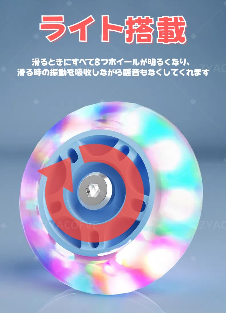 Amazon.co.jp: [ZYACOFVE] インラインスケート ローラースケート