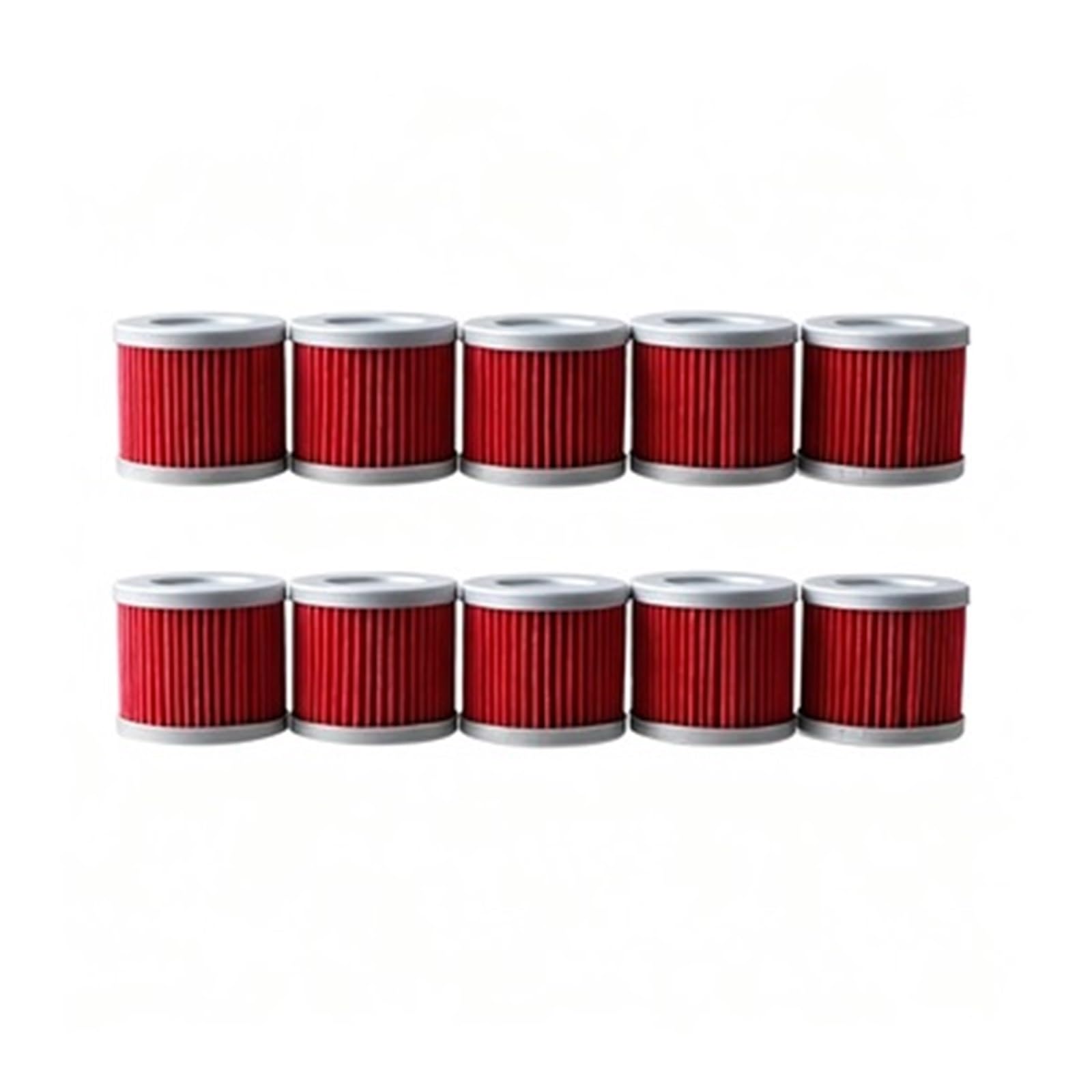 ZS170MM-5/ZS174MN-3 Ölfilter For CBS250/CBS300 ATV-Hochleistungs-4-Ventil-gekühlter Motor-Offroad-Motorrad-Ersatzteil(10 pcs red)