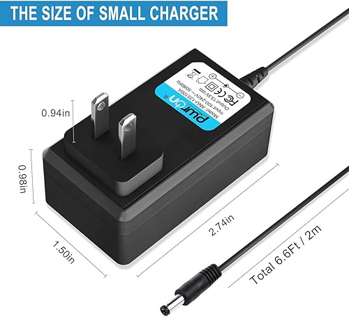 Miniatura 4 de PwrON Adaptador de CA a CC compatible con Jump-N-Carry Clore JNC300XL KKC-JNC212 900 SOLJNC212, KKC-JNC212 / CS1000 JNC300XL Solar 300XL 900 Peak