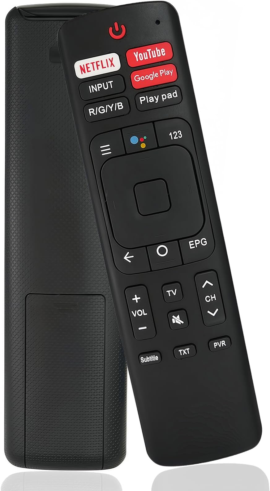 Kassionel Replacement Remote Control for Hisense Smart 4K UHD TV's with BT and Voice Command Assistance ERF3I69H