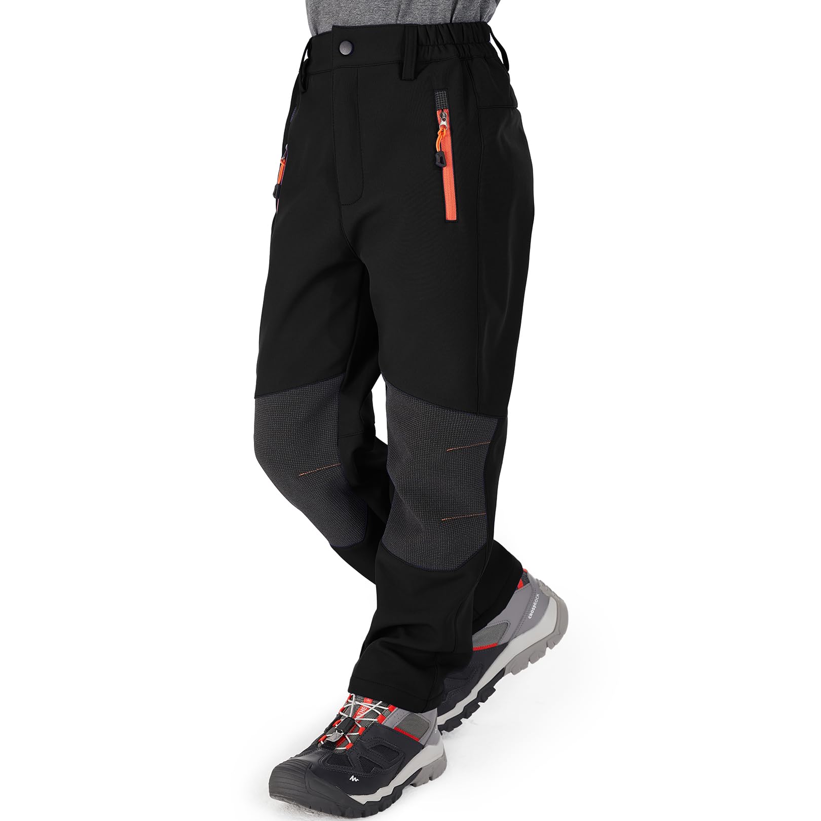 Pantalones cargo para niños, estilo casual, secado rápido, impermeables, para senderismo, escalada, convertibles, #9016