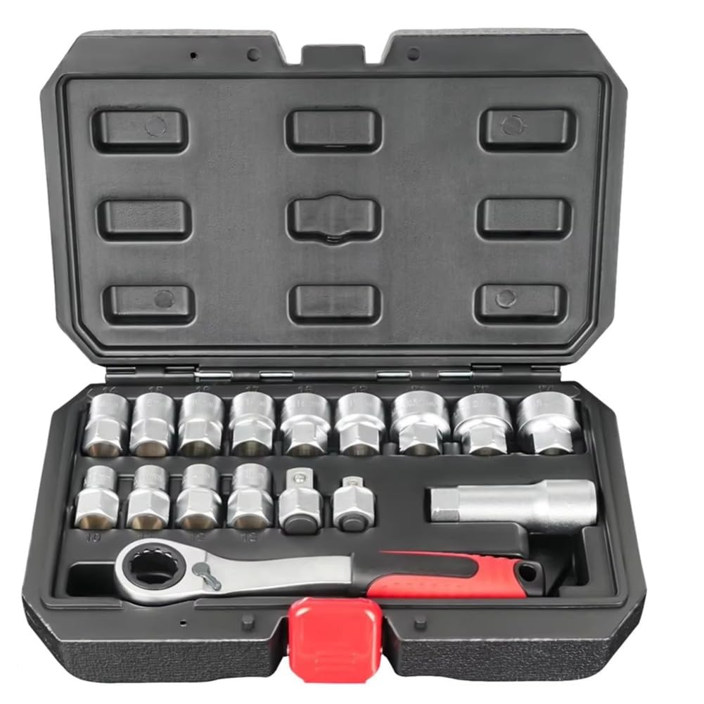Ijsdnvjndx As Shown Ratchet Socket Wrench Set Assembly Plumbing For Vehicle Maintenance Electrical Panel